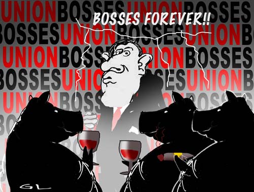 too many bosses .....